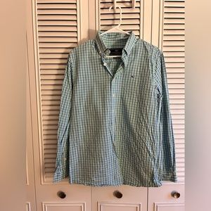 Boys Vineyard Vines plaid button down size XL 18